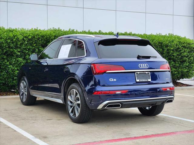used 2022 Audi Q5 car, priced at $30,991