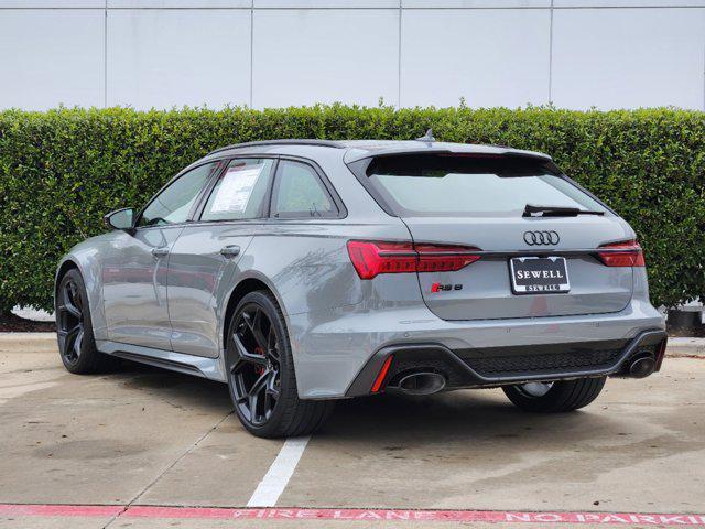 new 2025 Audi RS 6 Avant car, priced at $143,650