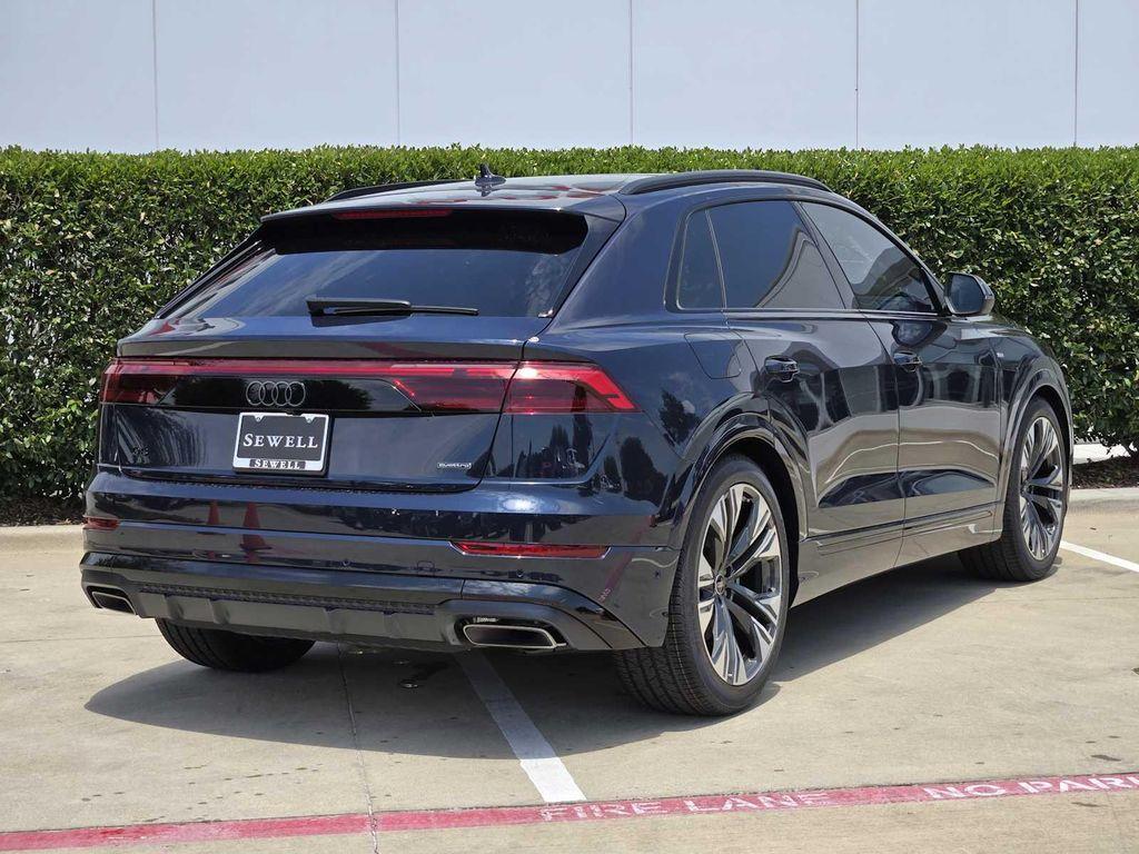 new 2025 Audi Q8 car, priced at $85,965