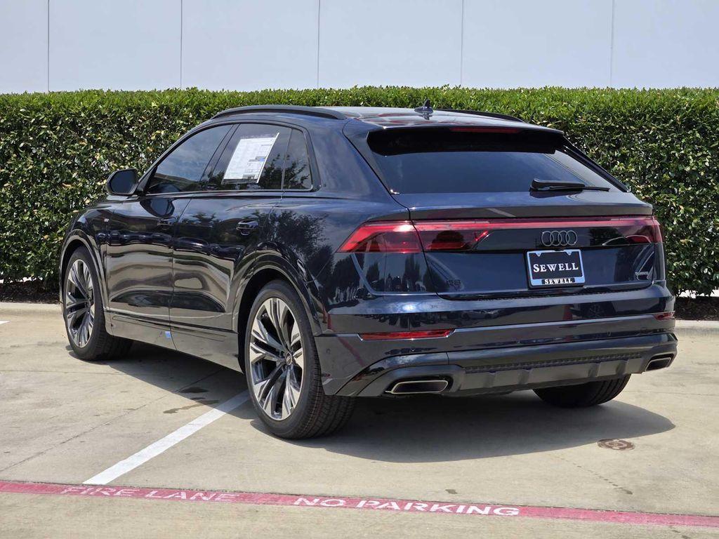 new 2025 Audi Q8 car, priced at $85,965