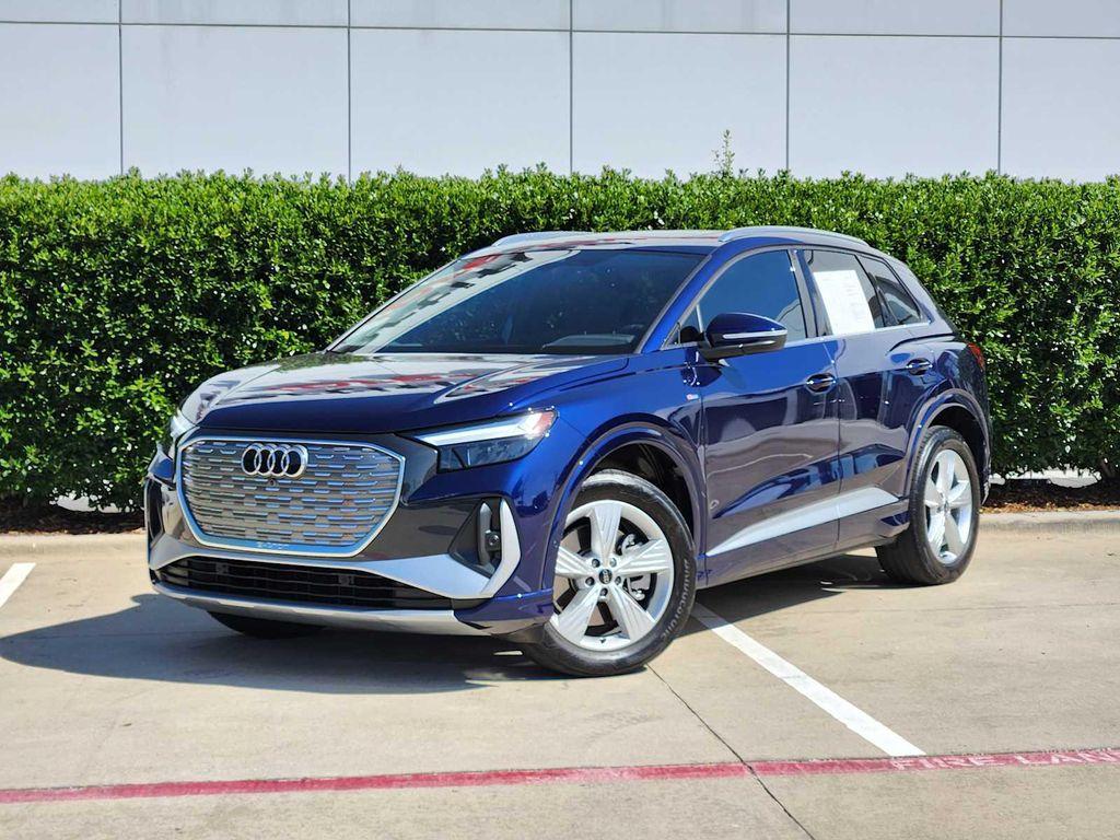 used 2023 Audi Q4 e-tron car, priced at $34,991