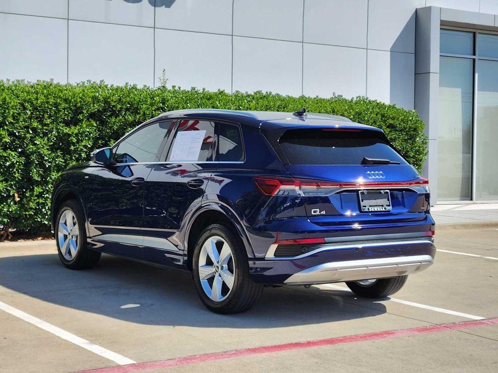 used 2023 Audi Q4 e-tron car, priced at $34,991