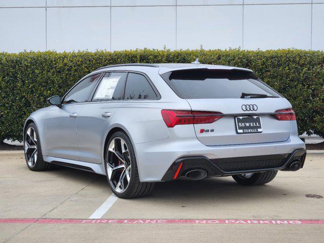 new 2025 Audi RS 6 Avant car, priced at $154,945