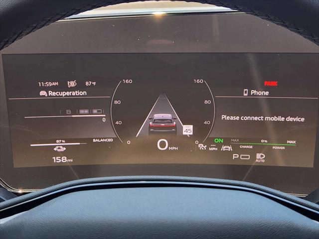 new 2025 Audi Q6 e-tron car, priced at $75,750