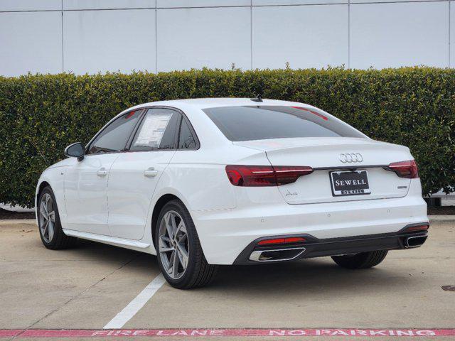 new 2025 Audi A4 car, priced at $50,530