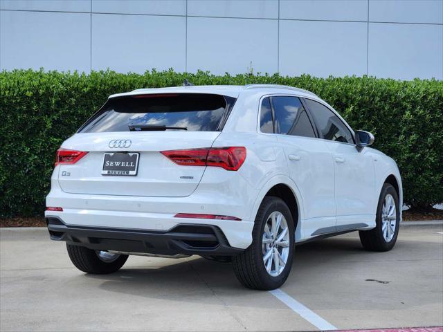 new 2025 Audi Q3 car, priced at $43,555