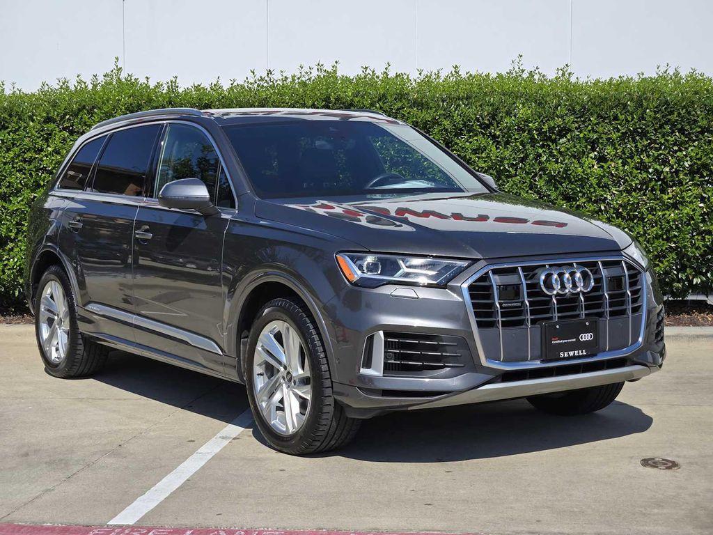 used 2021 Audi Q7 car, priced at $34,991