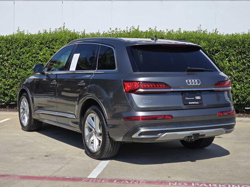 used 2021 Audi Q7 car, priced at $34,991