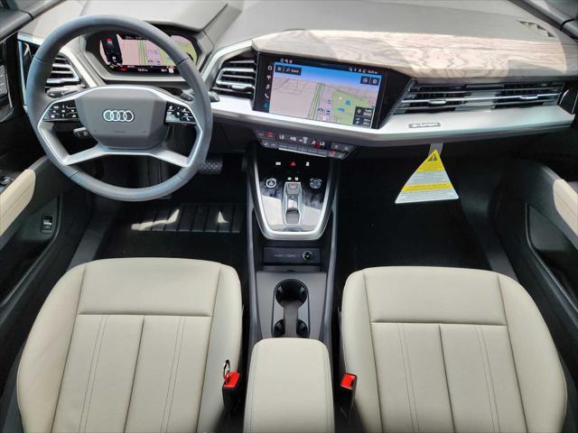 new 2025 Audi Q4 e-tron car, priced at $57,065