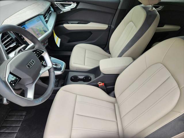 new 2025 Audi Q4 e-tron car, priced at $57,065