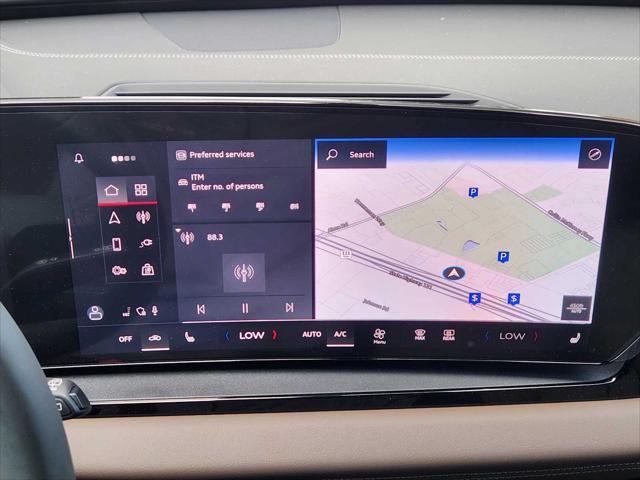 new 2025 Audi Q6 e-tron car, priced at $69,435