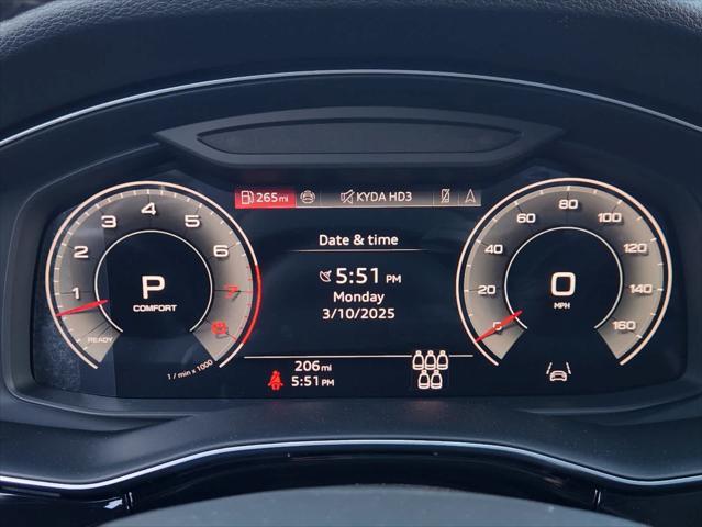 new 2025 Audi Q8 car, priced at $86,855