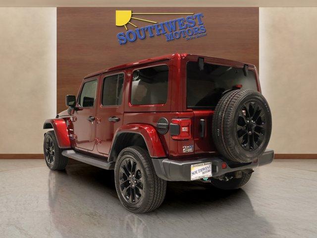 used 2021 Jeep Wrangler Unlimited 4xe car, priced at $32,985