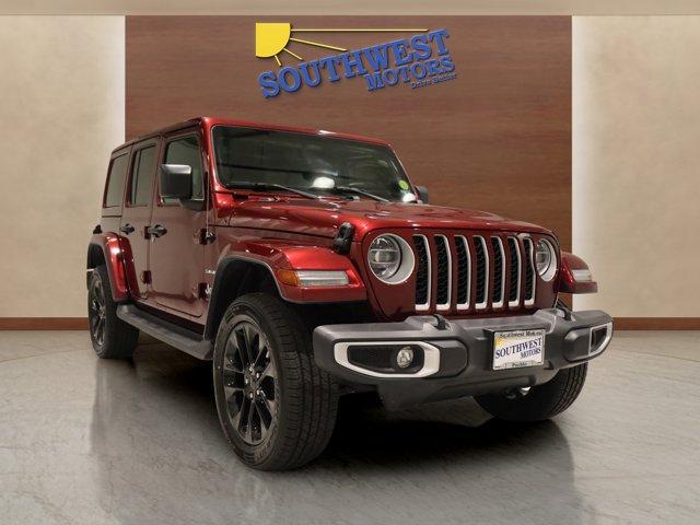 used 2021 Jeep Wrangler Unlimited 4xe car, priced at $32,985