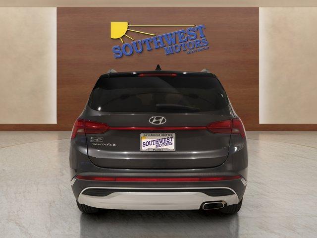 used 2021 Hyundai Santa Fe car, priced at $23,985