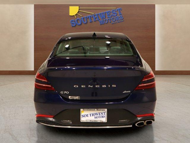 used 2023 Genesis G70 car, priced at $28,995
