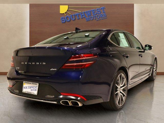 used 2023 Genesis G70 car, priced at $28,995