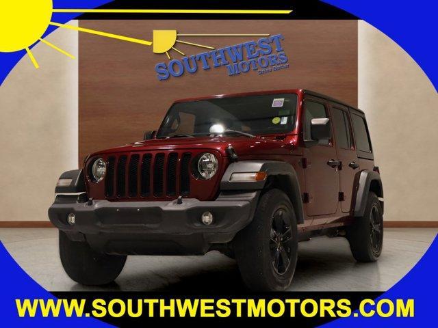 used 2021 Jeep Wrangler Unlimited car, priced at $31,985