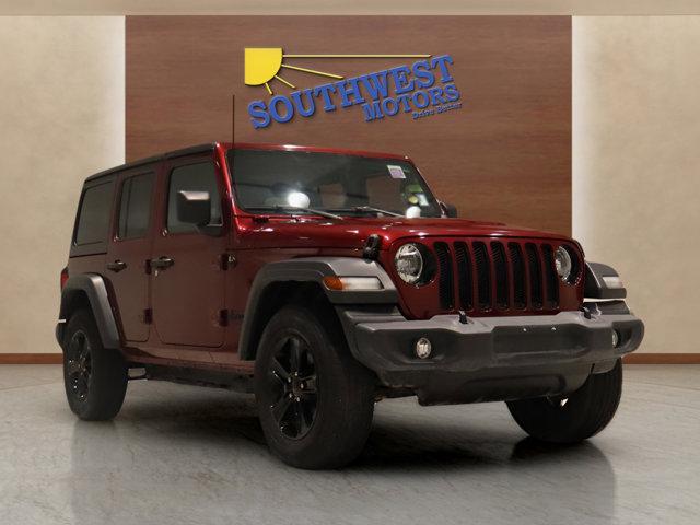 used 2021 Jeep Wrangler Unlimited car, priced at $31,985