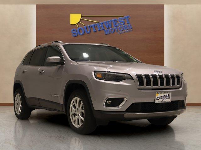 used 2021 Jeep Cherokee car, priced at $21,985