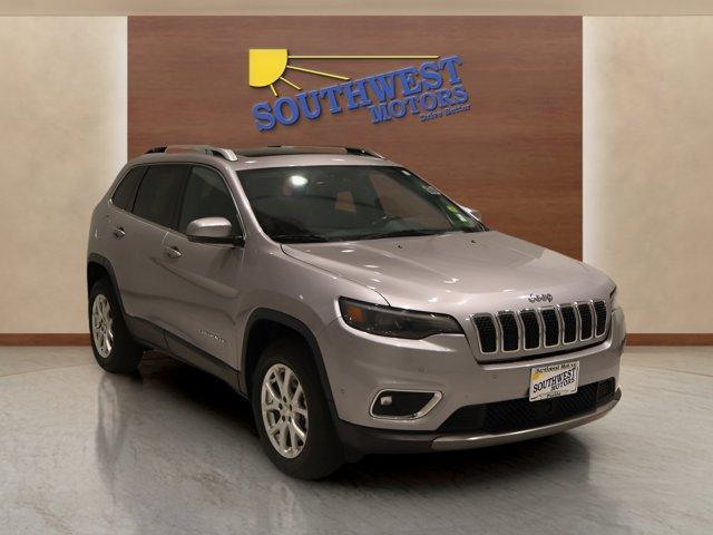 used 2021 Jeep Cherokee car, priced at $21,985