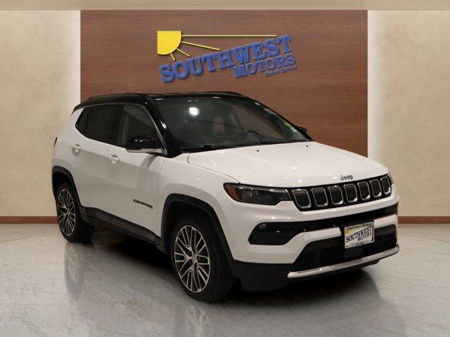 used 2022 Jeep Compass car, priced at $24,985