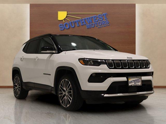 used 2022 Jeep Compass car, priced at $24,985