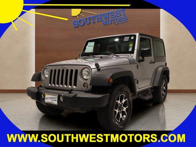 used 2016 Jeep Wrangler car, priced at $18,595