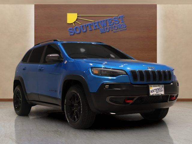 used 2021 Jeep Cherokee car, priced at $26,985