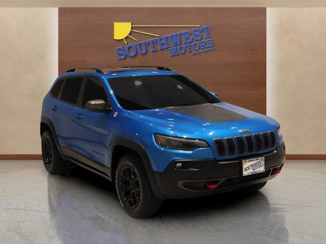 used 2021 Jeep Cherokee car, priced at $26,985