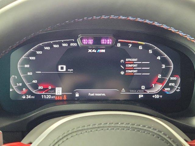 new 2025 BMW X4 M car, priced at $96,525