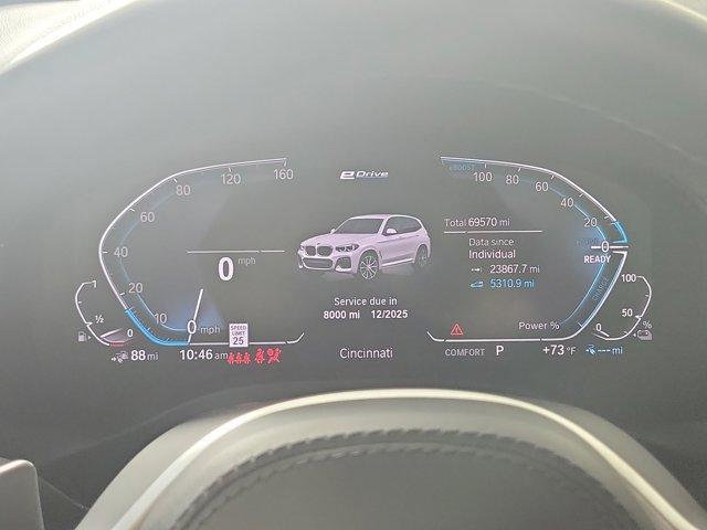 used 2021 BMW X3 PHEV car, priced at $27,980