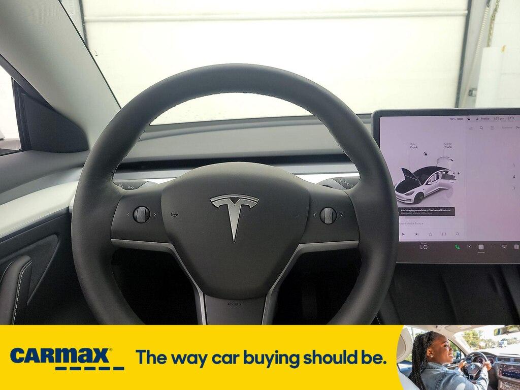 used 2022 Tesla Model 3 car, priced at $27,998