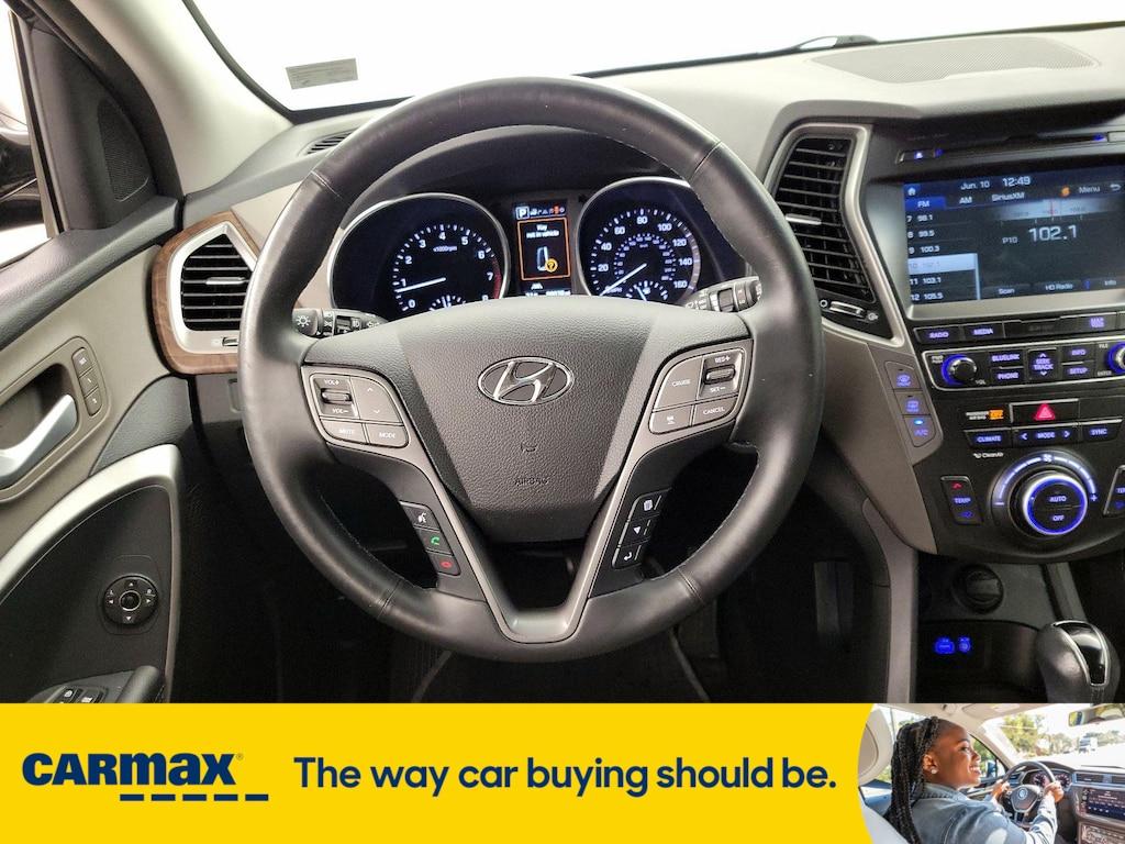 used 2017 Hyundai Santa Fe car, priced at $18,998