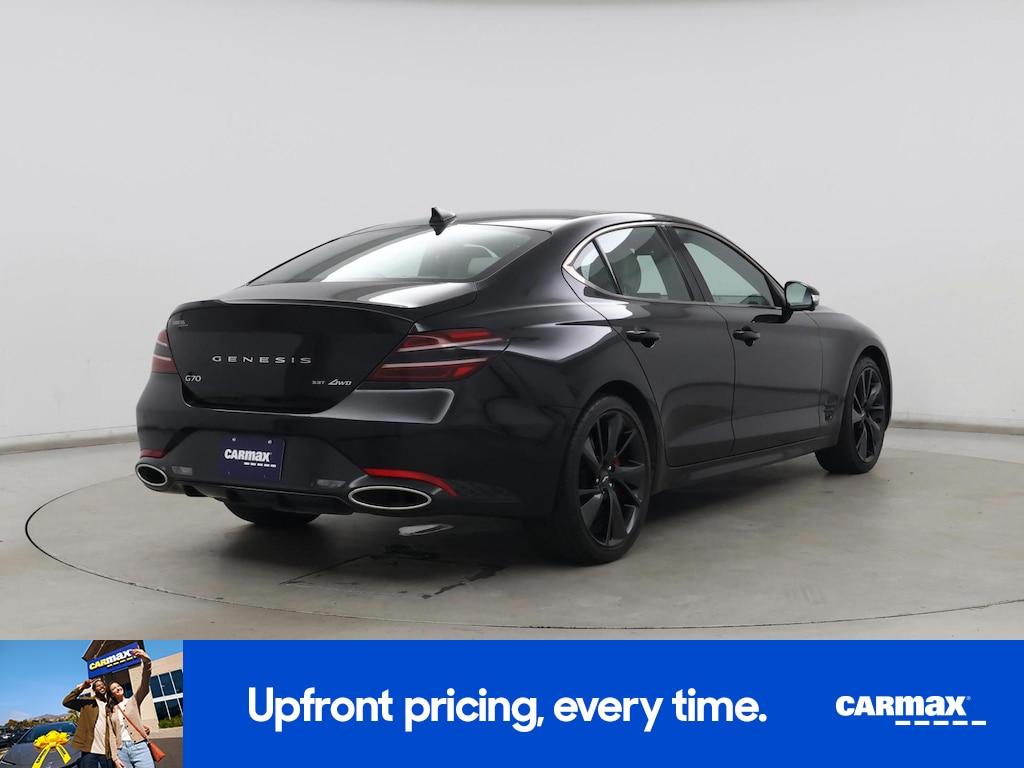 used 2023 Genesis G70 car, priced at $36,998