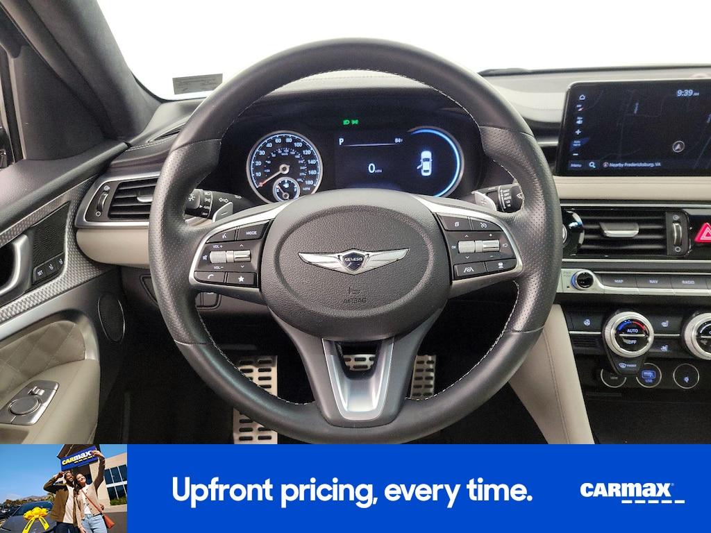 used 2023 Genesis G70 car, priced at $36,998