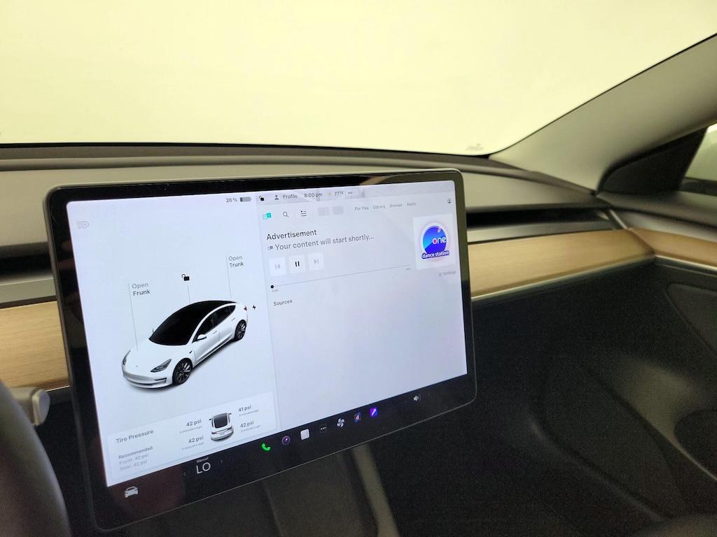 used 2022 Tesla Model 3 car, priced at $28,998
