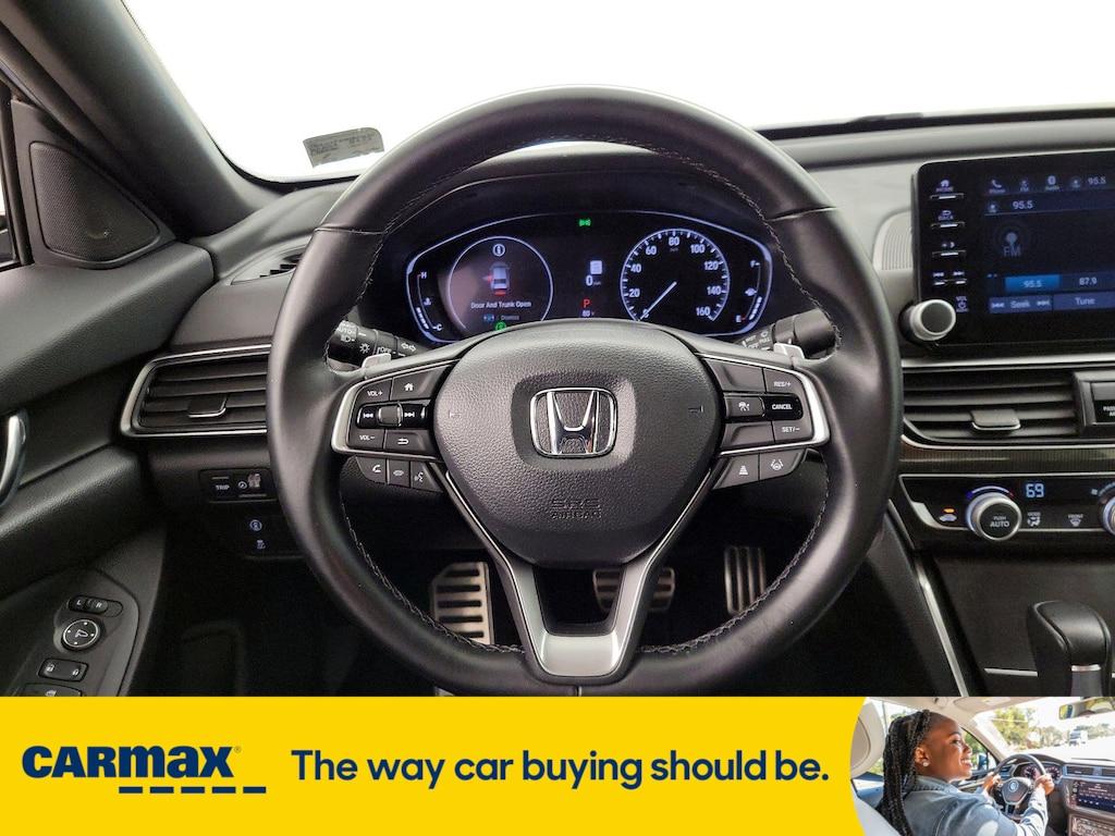used 2022 Honda Accord car, priced at $28,998
