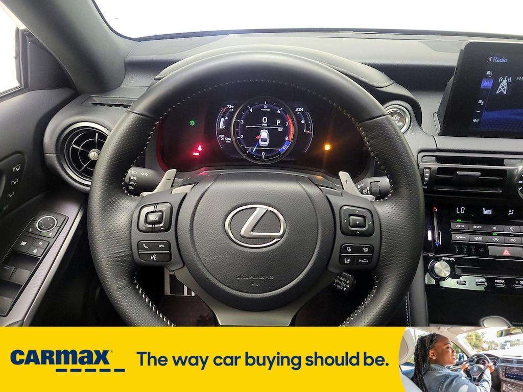 used 2024 Lexus IS 350 car, priced at $50,998