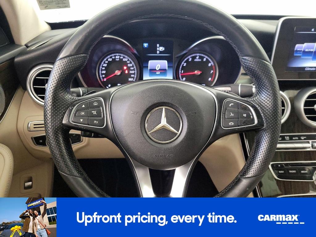 used 2015 Mercedes-Benz C-Class car, priced at $17,998