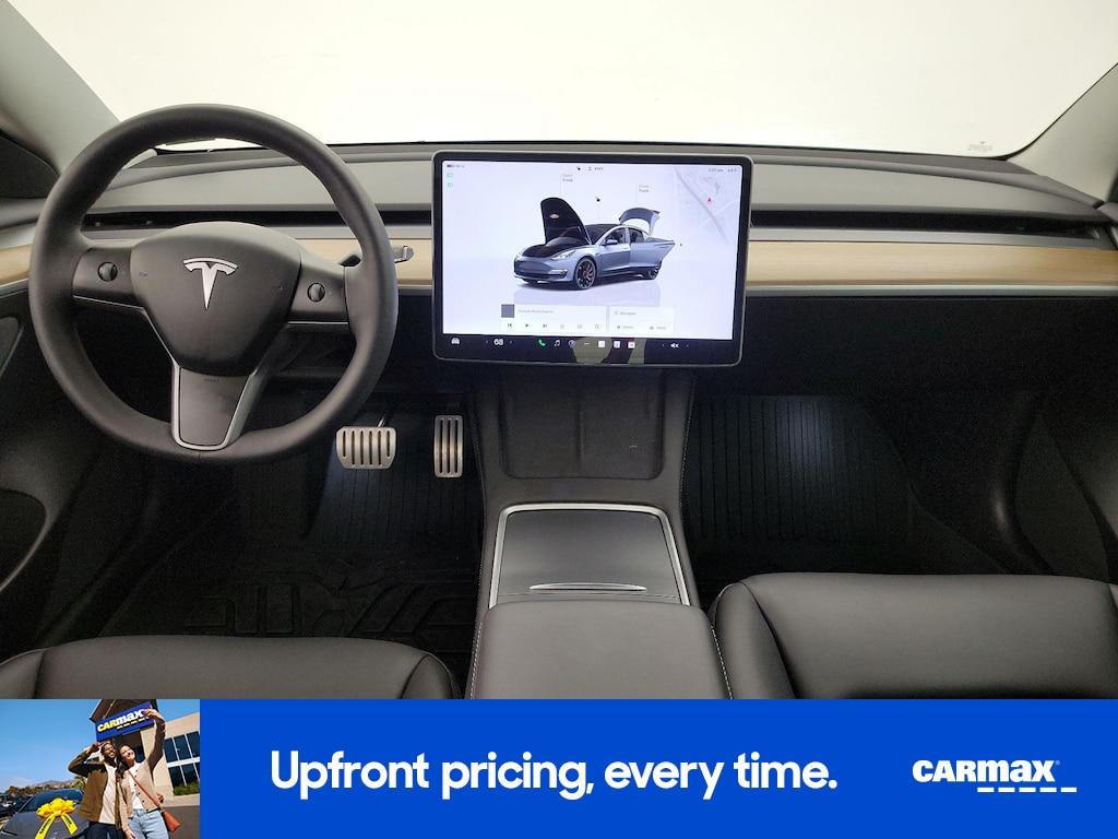 used 2023 Tesla Model 3 car, priced at $34,998