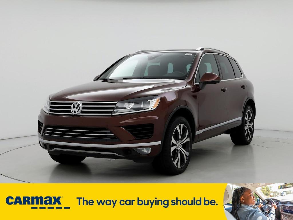 used 2017 Volkswagen Touareg car, priced at $23,998