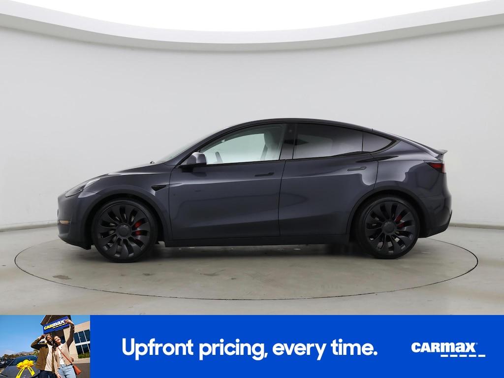 used 2022 Tesla Model Y car, priced at $34,998
