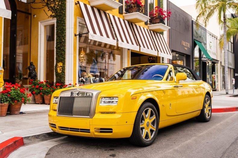 used 2013 Rolls-Royce Phantom Drophead Coupe car, priced at $399,995