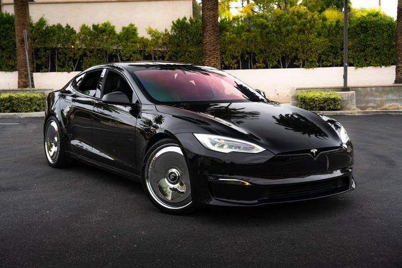 used 2021 Tesla Model S car, priced at $97,750