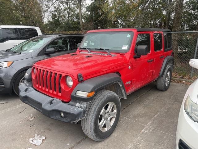 used 2021 Jeep Wrangler Unlimited car, priced at $31,765