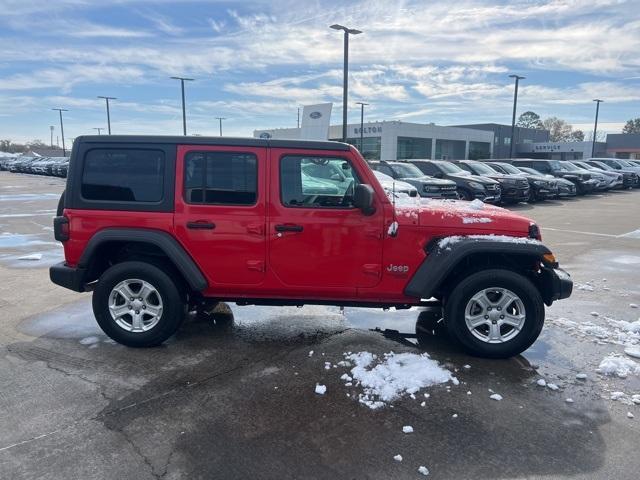 used 2021 Jeep Wrangler Unlimited car, priced at $29,952