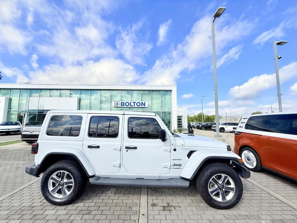 used 2018 Jeep Wrangler Unlimited car, priced at $25,388