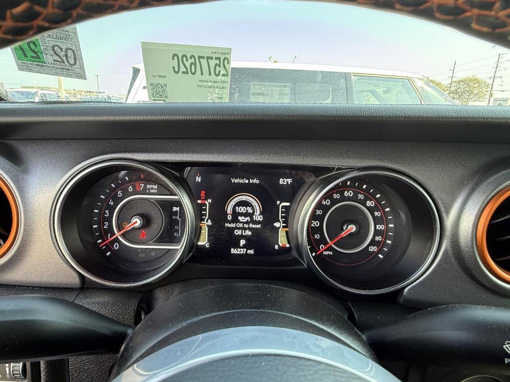 used 2021 Jeep Gladiator car, priced at $37,988