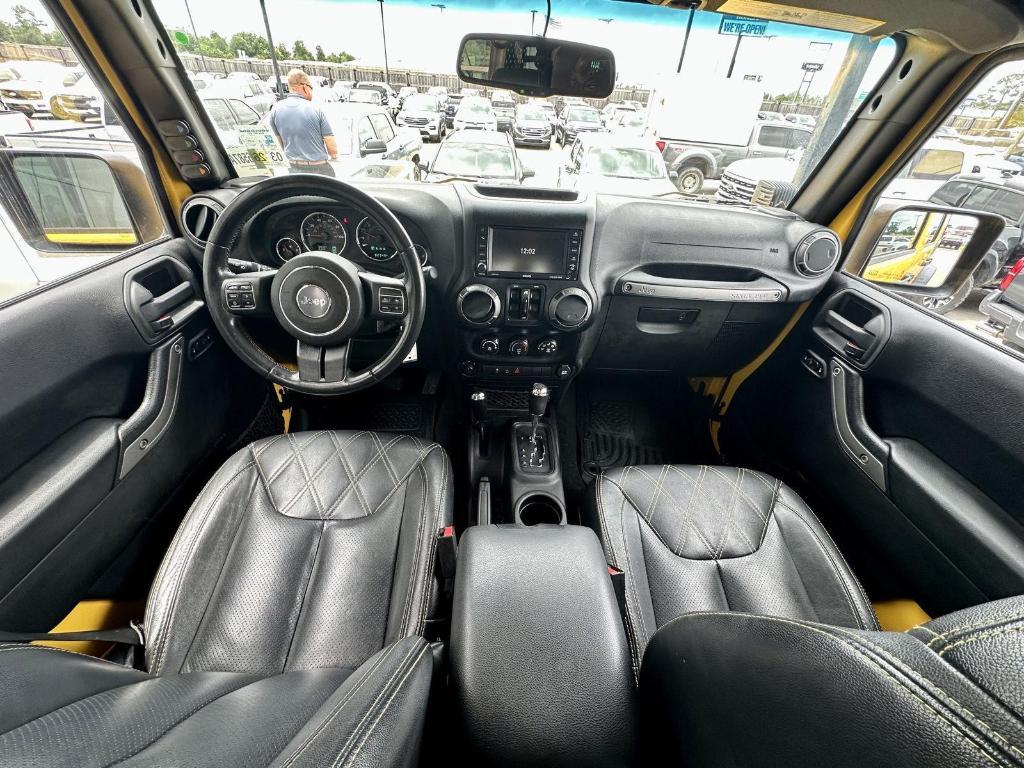 used 2015 Jeep Wrangler Unlimited car, priced at $19,988